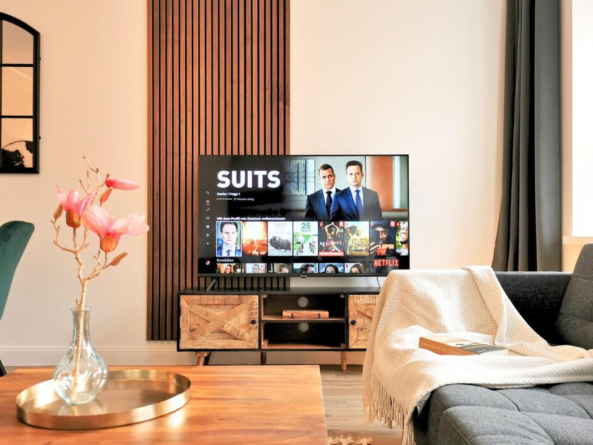 Fynbos Apartments Deluxe, Balkon, Historisch, Parkplatz Meissen Ngoại thất bức ảnh