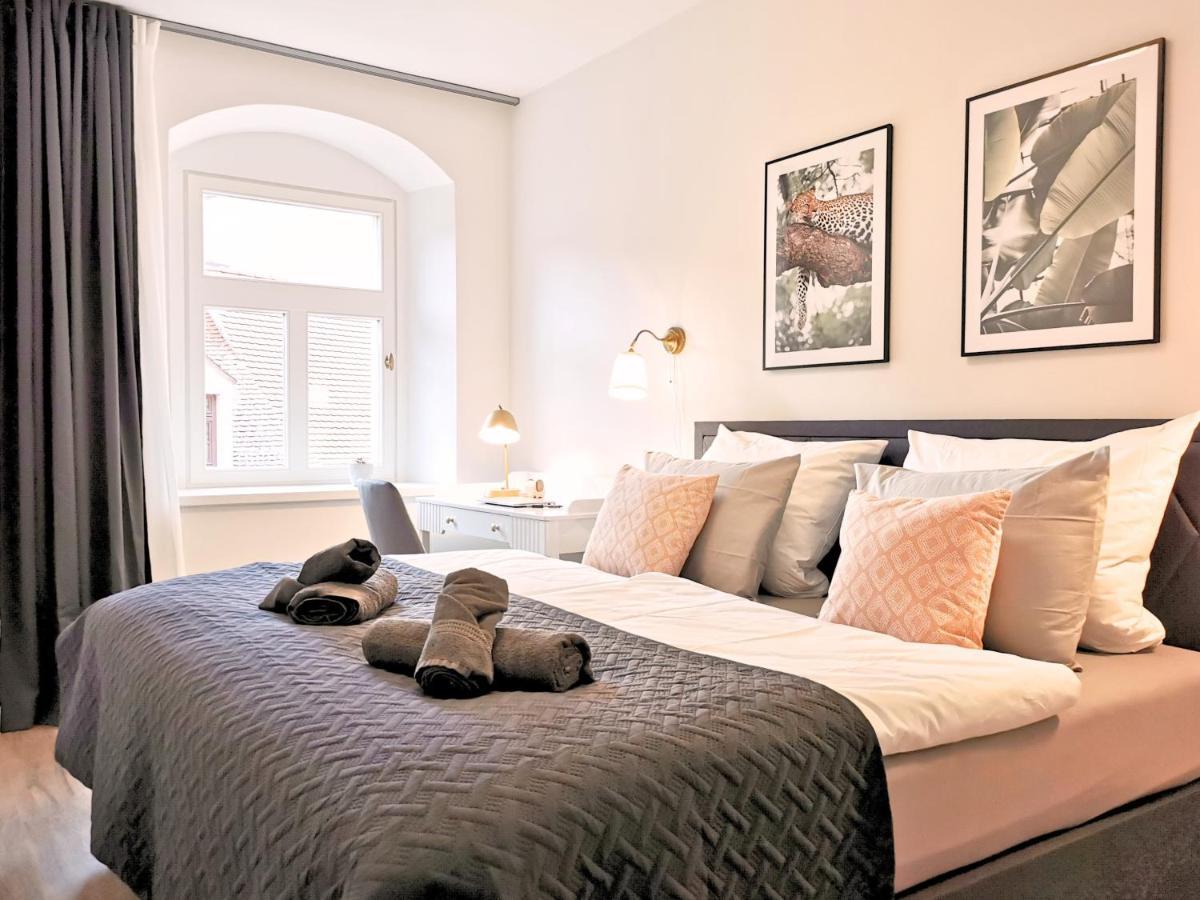 Fynbos Apartments Deluxe, Balkon, Historisch, Parkplatz Meissen Ngoại thất bức ảnh